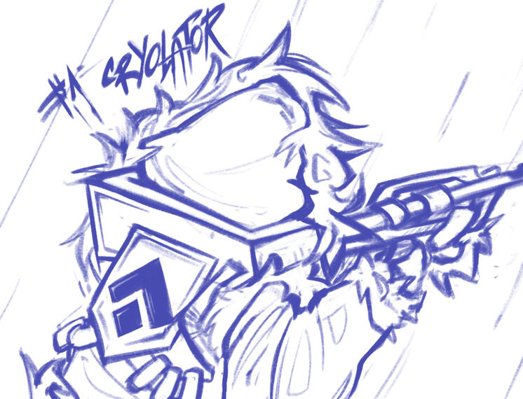 Character Sketch - Cryolator