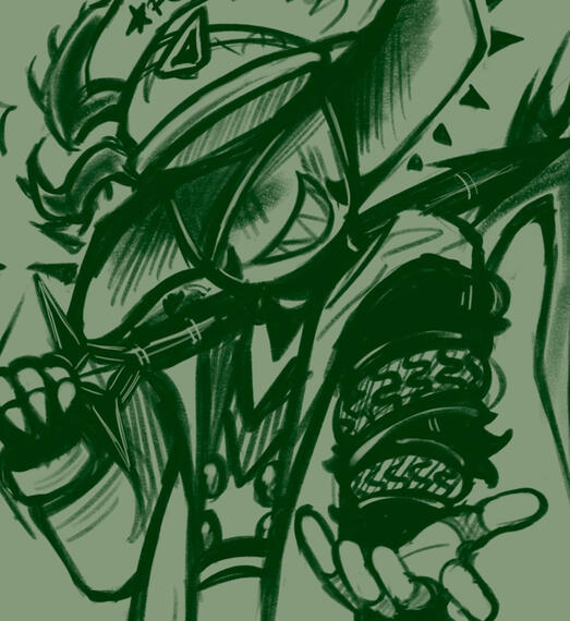 Character Sketch - Darkheart
