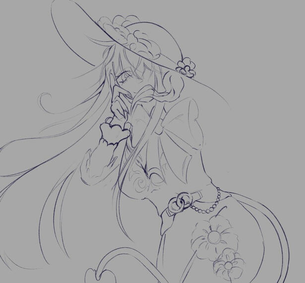 Character Sketch - The Dahlia
