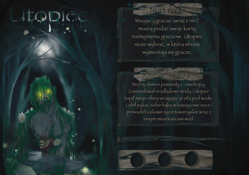 "Utopiec" Board Card Design